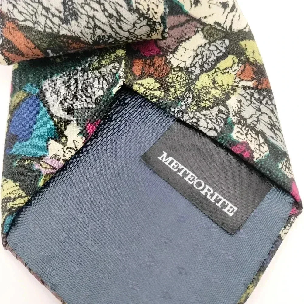 Stonehenge Apollo 12 Moon Rock Collection Mens Tie Necktie Molecular Expressions